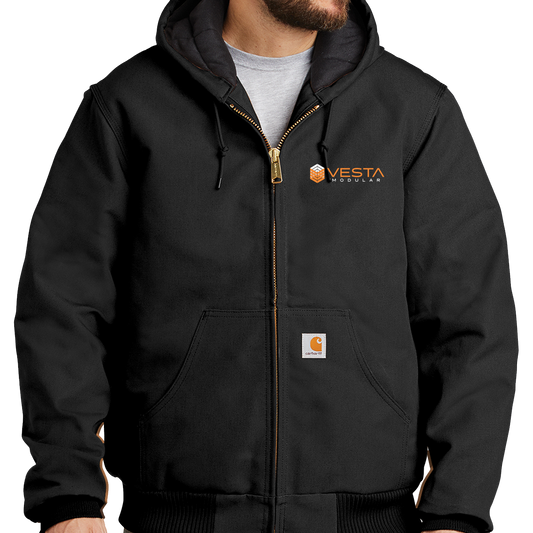 ***TALL SIZES ONLY*** Vesta Modular | Carhartt ® Tall Quilted-Flannel-Lined Duck Active Jac