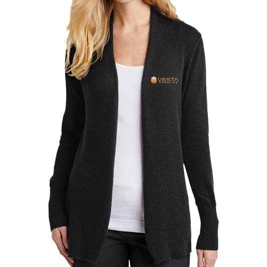 Vesta Modular | Port Authority® Ladies Open Front Cardigan Sweater